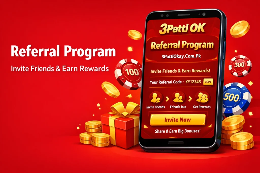 3Patti OK Referral Program